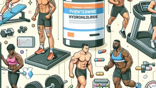 Phentermine hydrochloride's effectiveness in athletes' weight loss