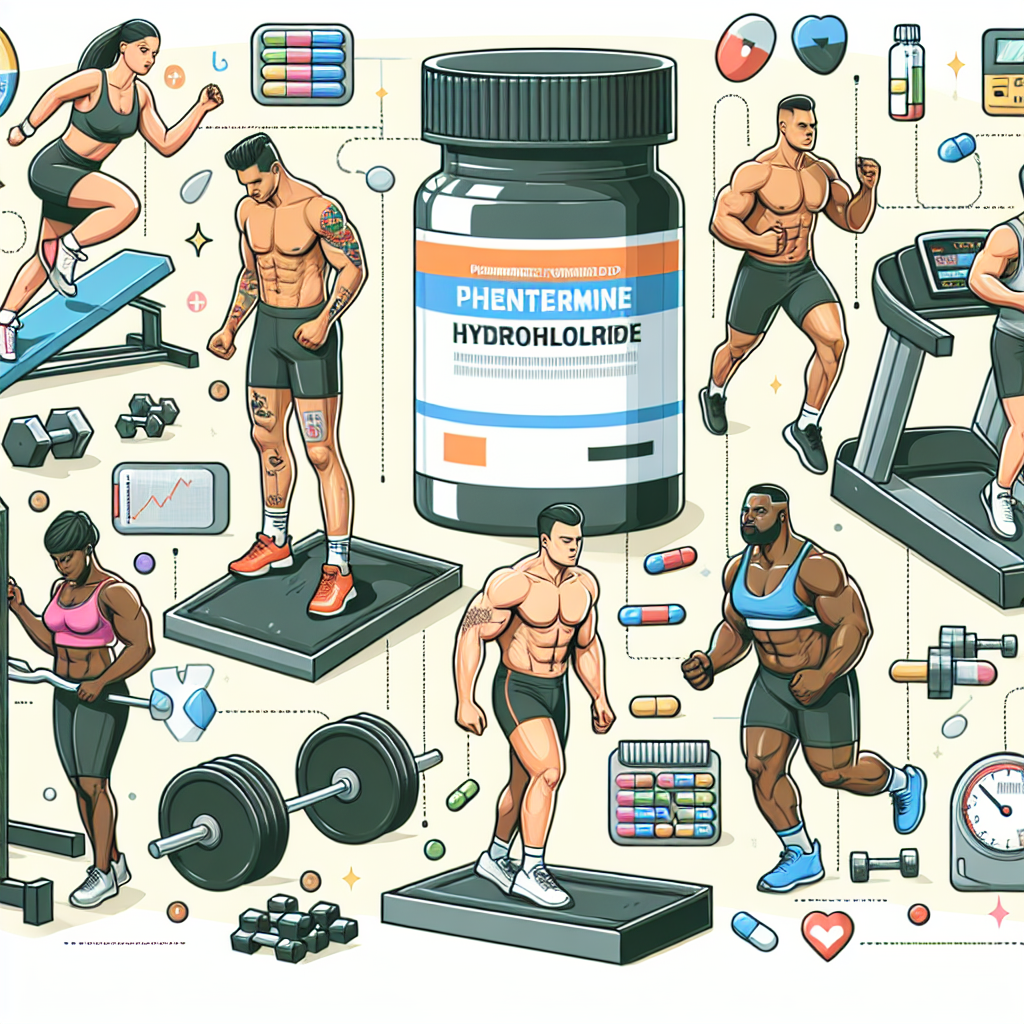 Phentermine hydrochloride's effectiveness in athletes' weight loss
