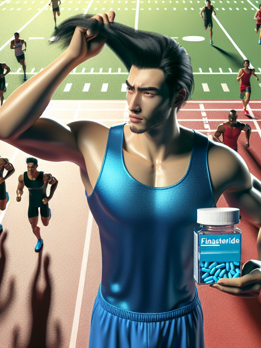 Finasteride use in preventing baldness among sports pros