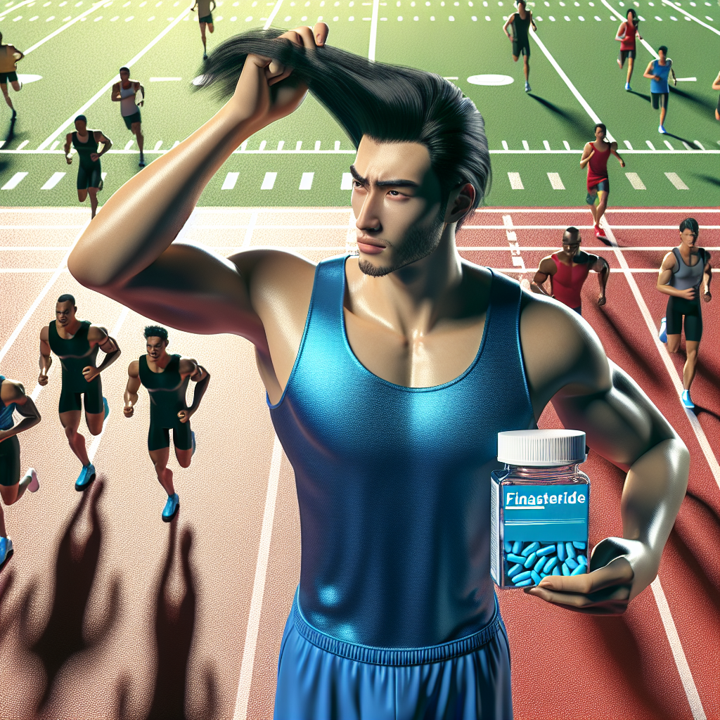 Finasteride use in preventing baldness among sports pros