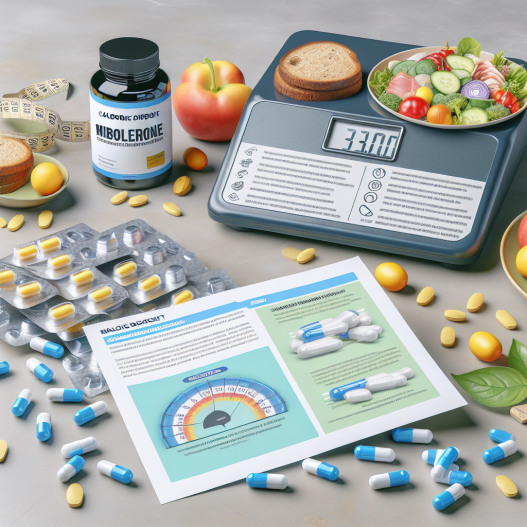 Caloric deficit protocol with mibolerone