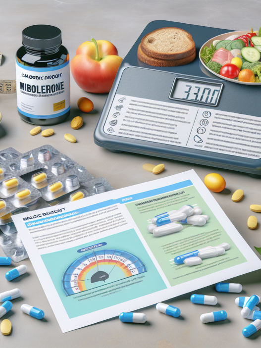 Caloric deficit protocol with mibolerone