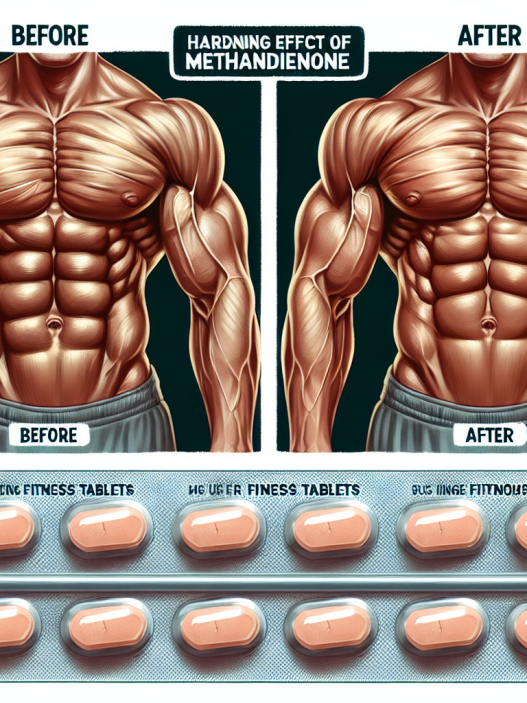 Hardening effect of methandienone compresse on muscles