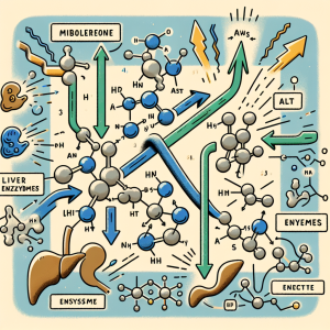 How mibolerone affects liver enzymes (alt, ast)