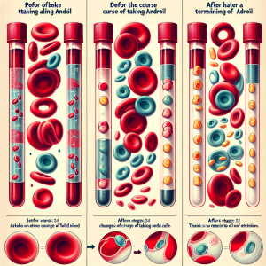Bloodwork before, during, and after andriol