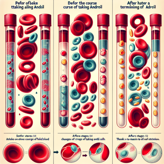 Bloodwork before, during, and after andriol