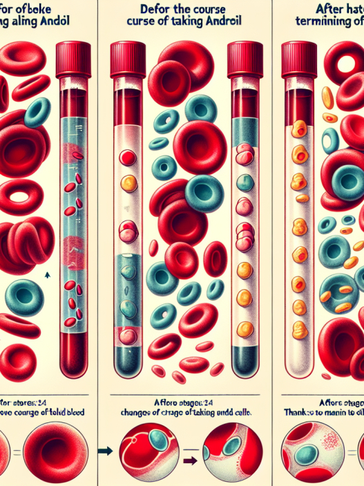 Bloodwork before, during, and after andriol