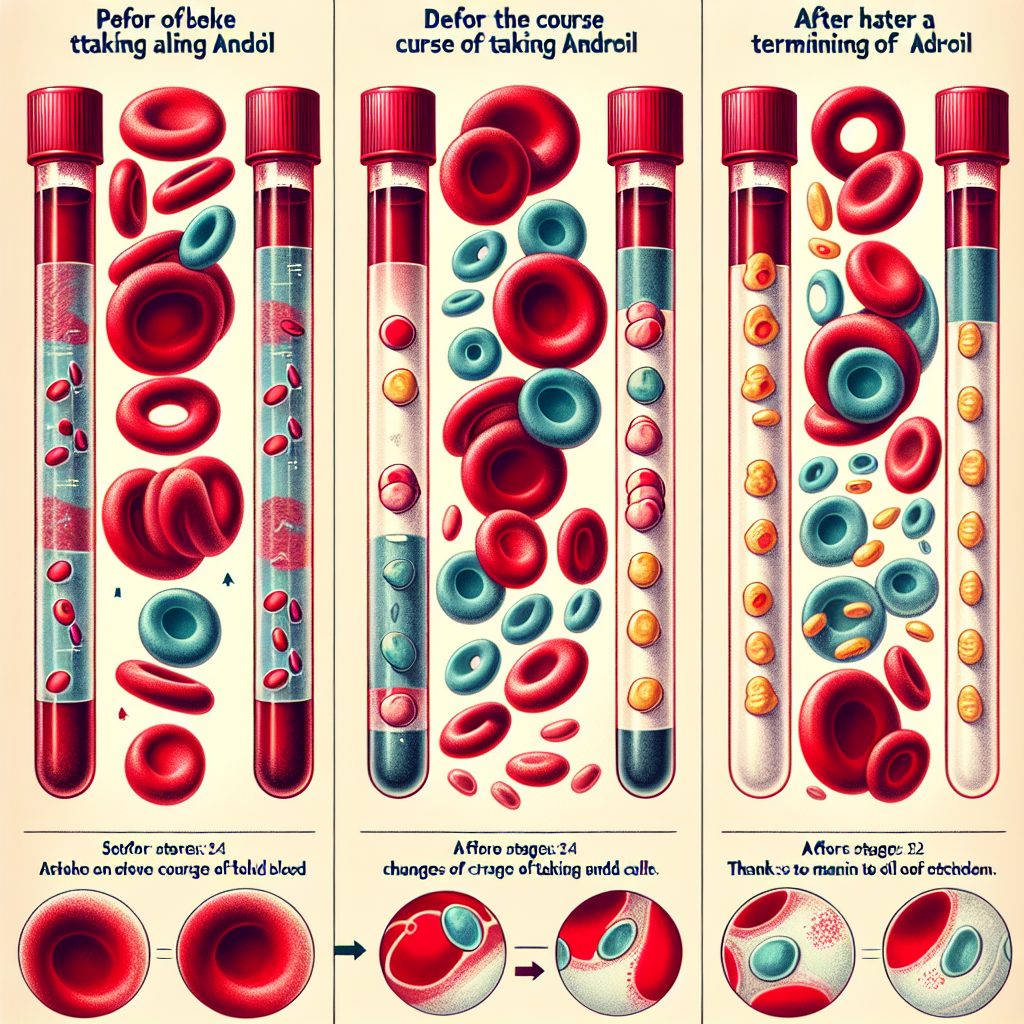 Bloodwork before, during, and after andriol