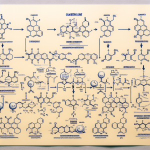 Synthesis pathway of oxandrolone