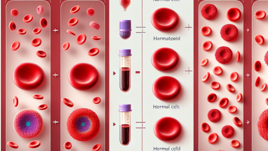Hematocrit and red blood cell changes from sintol